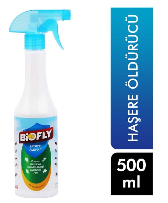 Bio Fly,Bio Fly Genel Haşere Öldürücü Sprey 500 ml,haşere öldürücü,sprey,haşere öldürücü spreyler,böcek öldürücü spreyler,toptan satın al,toptantritoptan mağazacılık