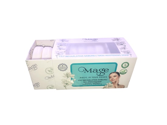 MAGE DOĞAL CİLT  BEYAZLATMA SABUNU 160GR - 8x20 GR