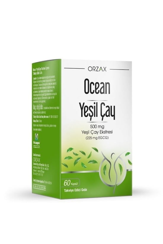 Ocean Yeşil Çay Ekstresi 60 Kapsül