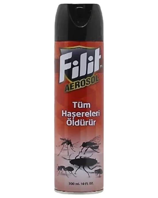 Filit Aerosol Hamamböceği Ve Karasineklere Karşı Etkili Çözüm Böcek Kovucu  300