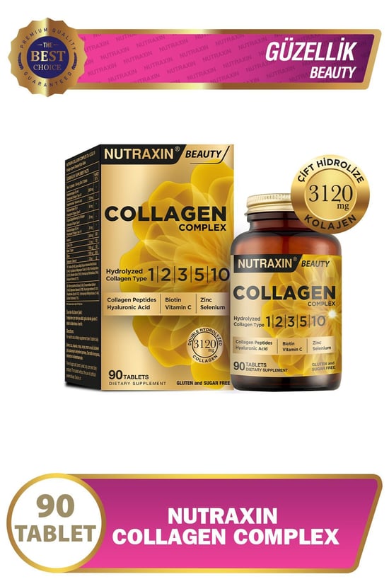 Nutraxin Collagen Complex Tip 1-2-3-5-10  90 Tablet