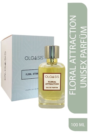 Olgasis Floral Attraction Unisex Parfüm 100ml Eau De Parfum | Yasemin & Şakayık Başlangıcı -uzun Süre Kalıcı