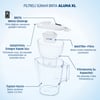 BRITA Aluna XL Filtreli Su Arıtma Sürahisi - Beyaz