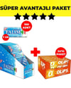 Falım (5'li 7gr x 100 Adet) - Olips (28gr x 24) Avantajlı Karbonatlı Sakız ve  Limon&Portakallı Şekerleme Paketi