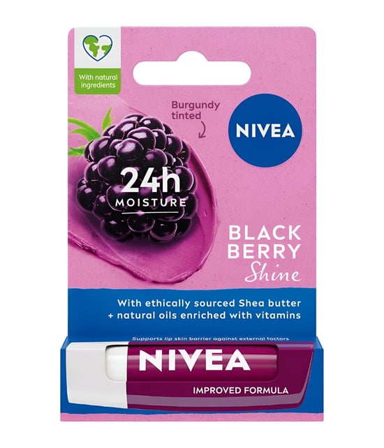Nivea Dudak Kremi Aromalı Böğürtlen 4,8G