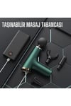 Tiffany Masaj Tabancası Sporcu Masaj Aleti 4mm 4 Farklı Başlıklı Şarjlı Profesyonel Masaj Aleti TP-1027