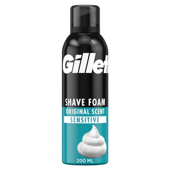 Gillette Tıraş Köpüğü 200 ml Hassas