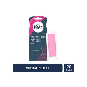 Veet Sir Ağda Bantları Professional  Yüze Özel 20 li