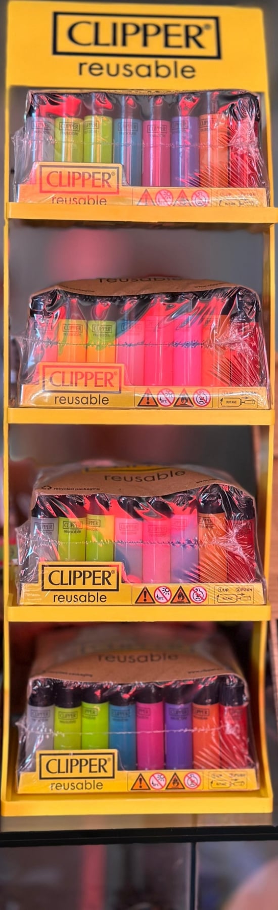 Clipper Pocket Standlı Taşlı Çakmak