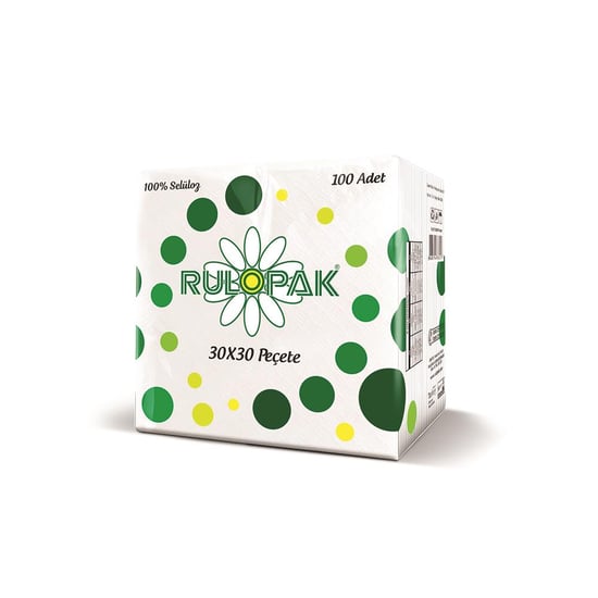 Rulopak Peçete 30x30 100 Yaprak 24'lü Paket