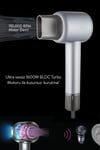 Sinbo SHD-1717 Bldc Negatif İyonlu Profesyonel Saç Kurutma Makinesi 1600W - Pastel Mavi