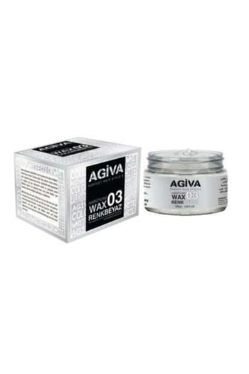 Agiva Hairstyling Wax 03 Beyaz 120 gr