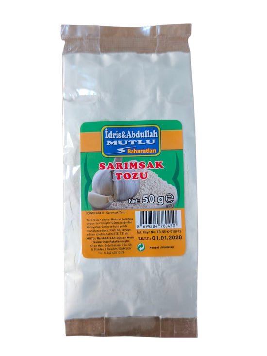 Mutlu Baharat Sarımsak Tozu 50 Gr
