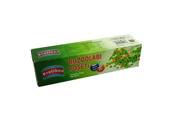 Pratikon Buzdolabı poşeti Orta Boy 23x36 20'li