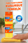 Macromax Mikrofiber Temizlik Bezi 4'lü Paket Ultra Emici Toz Alıcı Çok Amaçlı Yüzey Bezi