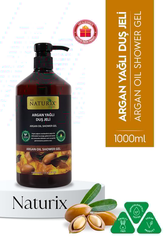 Naturix Argan Yağlı Duş Jeli 1000ml