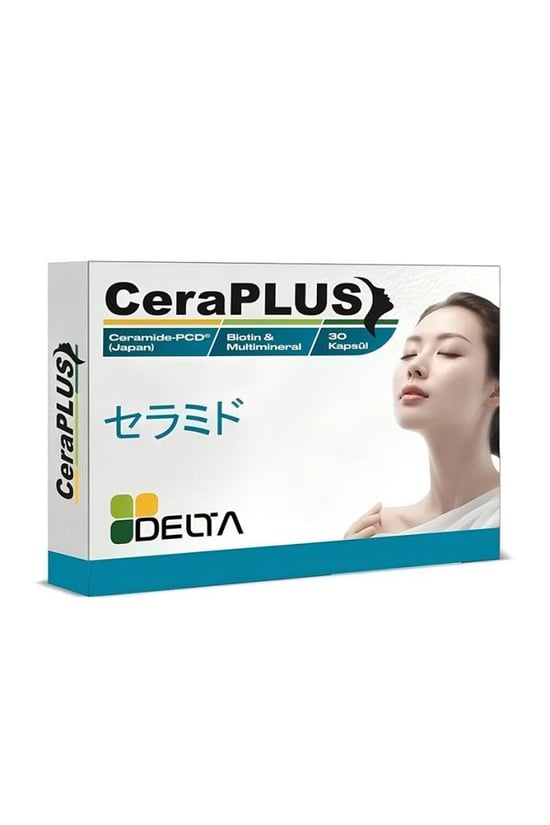 Delta Ceraplus Seramid Biotin Multimineral 30 Kapsül