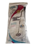 Mr.Pratic Çantalı Mop 3'Lü Set-360 Derece Döner Set Uyumlu Temizlik Seti Yedek Sap Başlık Mikrofiber Paspas Ve Mop