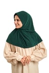 Hürrem Bone Zümrüt Pratik Hazır Geçmeli Tesettür Eşarp Sandy Kumaş Sade 1600_37