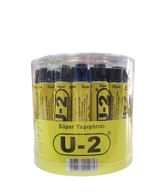 U2 Super Yapıştırıcı No:2 7cc 36 Adet
