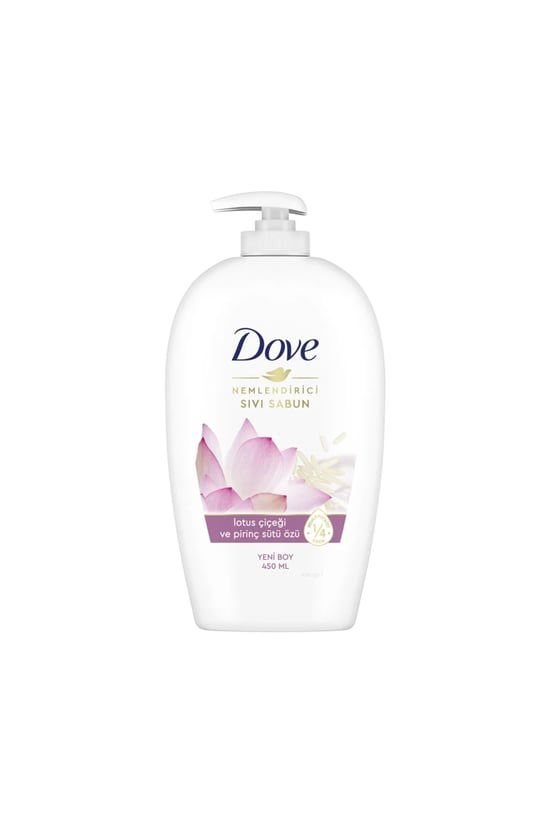 Dove Sıvı Sabun Lotus Çiçeği & Pirinç Özü 450 Ml