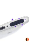 20 Adet Cep Telefonu Hoparlör Için Toz Önleyici Sticker, Apple Hoparlör Koruyucu Sticker
