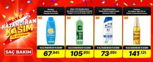 Kazandıran Kasım!- Saç Bakım Ürünleri! kampanya resmi