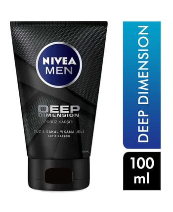 nivea, nivea men, yüz yıkama jeli, yüz kremi, erkek yüz kremi, erkekler için yüz kremi, erkek yüz yıkama jeli, kozmetik, toptan kozmetik, erkek kozmetik, nivea erkek ürünleri, sakal temizleme jeli, sakal bakım jeli, deep dimension jel