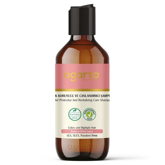 Agarta Doğal Renk Koruyucu ve Canlandırıcı Şampuanı 400 ml