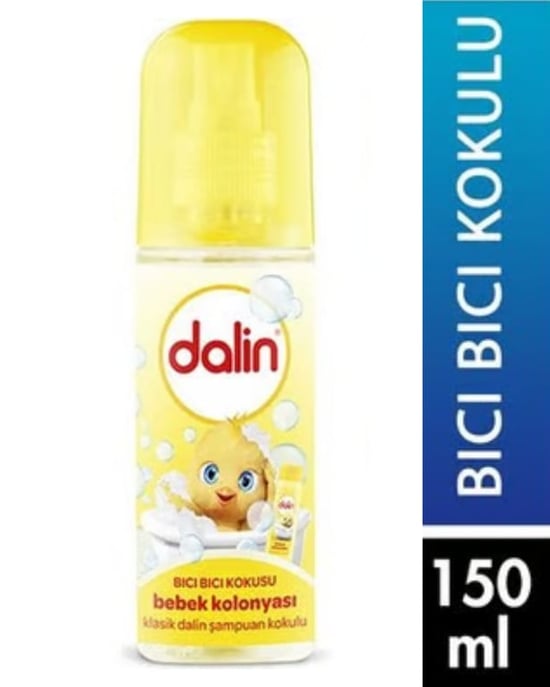 dalin, bebek kolonyası, bebekler için kolonya, bebek kolonyası fiyatları, bebek kolonyası satın al, toptan bebek kolonyası