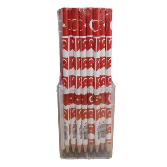 Fati̇h Türk Bayrak Desenli̇ Kurşun Kalem