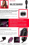 REVLON ONE STEP VOLUMISER SAÇ KUR.MAK.VE ŞEK RVD52