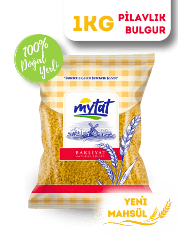 Mytat Doğal Yerli Üretim Pilavlık Bulgur 1 kg