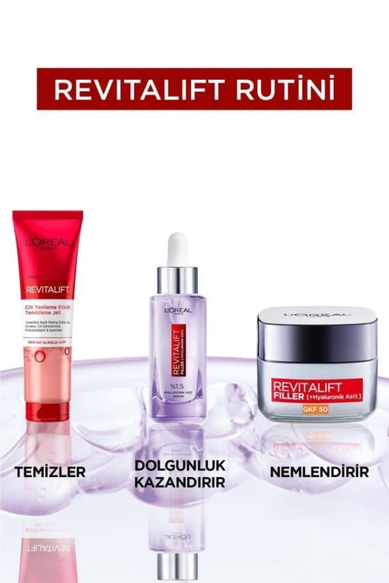 L'Oreal Paris Revitalift Cilt Yenileme Etkili Temizleme Jeli 150 Ml- Glikolik Asit