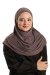 Hürrem Bone Vizon Pratik Hazır Geçmeli Tesettür Eşarp Sandy Kumaş Kendinden Boneli 1290_10