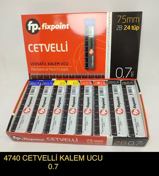 Fix Point Cetvelli 20li Kalem Ucu