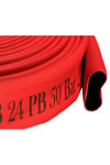 2"(2 PARMAK) İÇİ KAUÇUK DIŞI PU KAPLI KIRMIZI 25 METRE YANGIN HOR