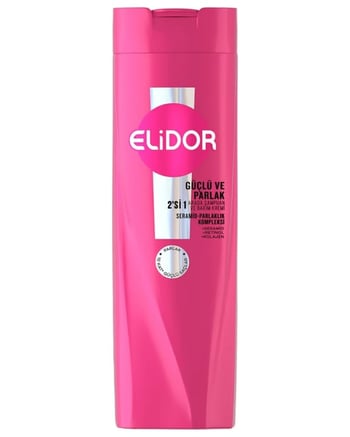 Elidor Güçlü ve Parlak 2 si 1 Arada Şampaun 400 Ml