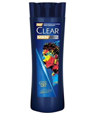 clear,clear men, men şampuan, 350 ml,Legend By CR7, Cristiano Ronaldo, kepeğe karşı, kepeğe karşı şampuan