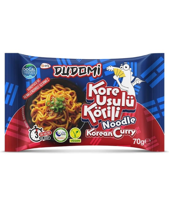 Dudomi Körili Noodle Poşet 70 Gr.