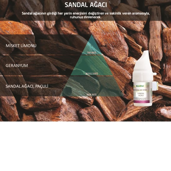 Rulopak 200538 277 Sandal Ağacı Koku Kartuşu