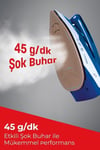 Evia Holiday Ea-4603 Şok Buharlı Katlanabilir Dikey Ütüleme Özellikli Seyahat Ütüsü