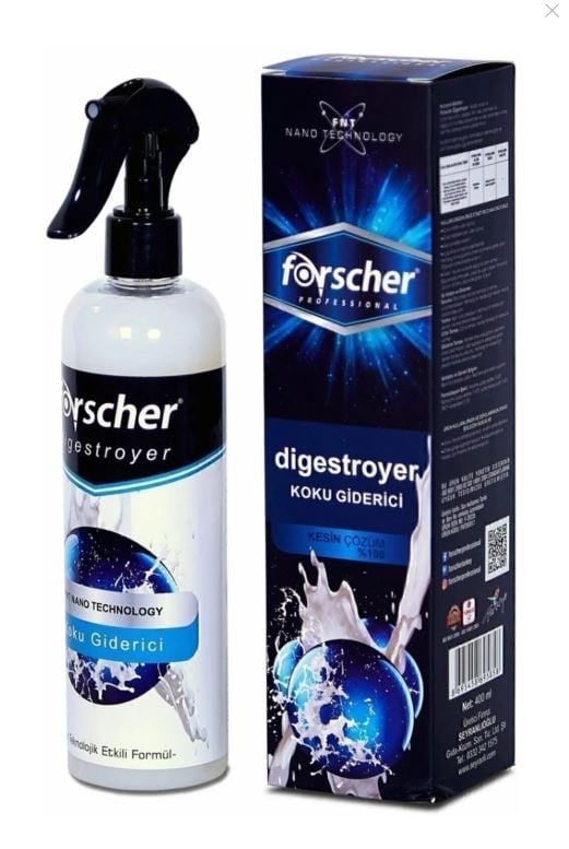 Forscher Tm Group Digestroyer Süt Kokusu Araç Kokusu Kötü Koku Giderici Sprey 400 Ml