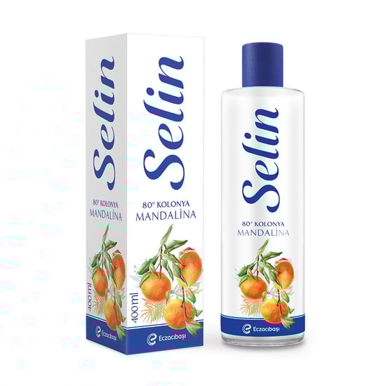Selin Kolonya  80* Mandalina 400ML.