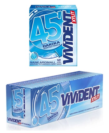 vidident, vidident xylit, vivident sakız, sakız, naneli sakız, vivident naneli sakız