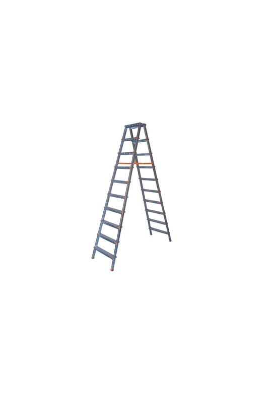 10+10 Basamaklı Çift Çıkışlı Profil Merdiven (Ev, bahçe, işyeri i