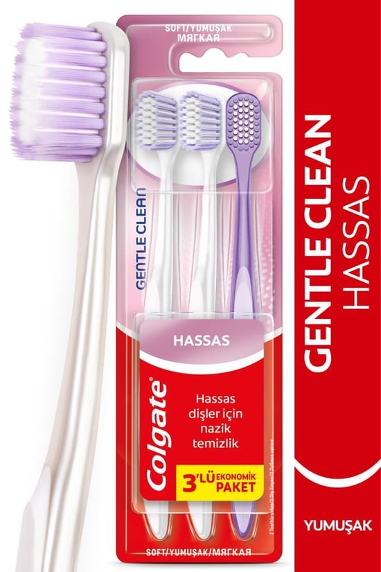 Colgate Gentle Clean 2+1 Diş Fırçası