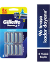 Gillette Sensor 3 Plus Comfort Yedek Bıçak 8li