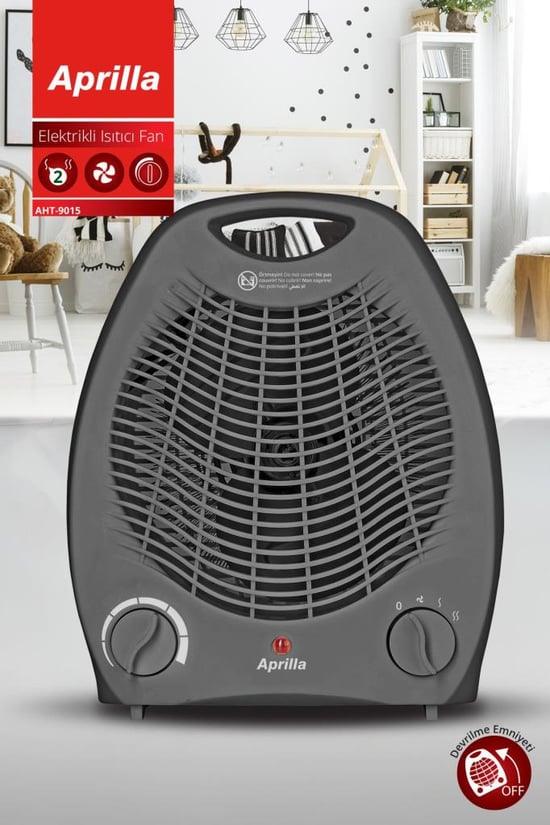 Aprilla Aht 9015 Fanlı Isıtıcı Sıcak - Soğuk 2000W Termostatlı
