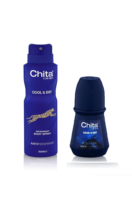 Chita Cool Dry Erkek  Deodorant&Roll-On Set